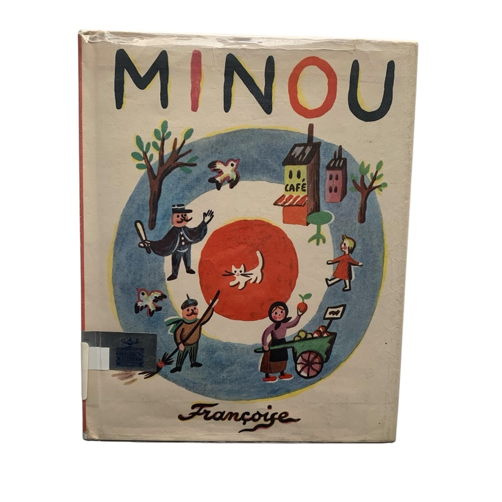 Minou Francoise Vintage 1962 Charles Scribner’s Sons Hardcover Rare Book